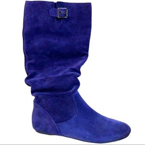 Gianni Bini Suede Slouch Boots